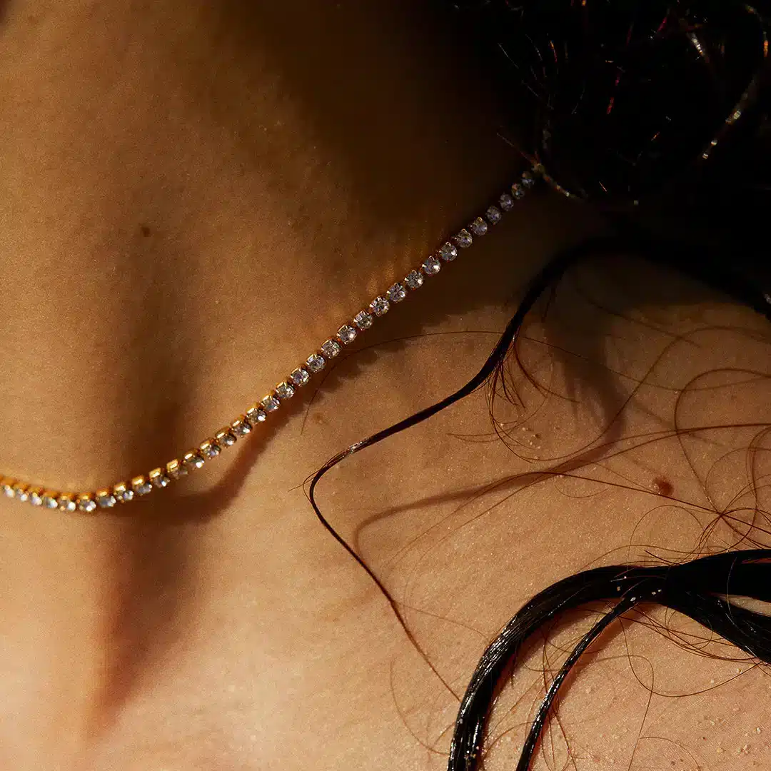 Collier Saran cristal - BDM Studio – Image 2