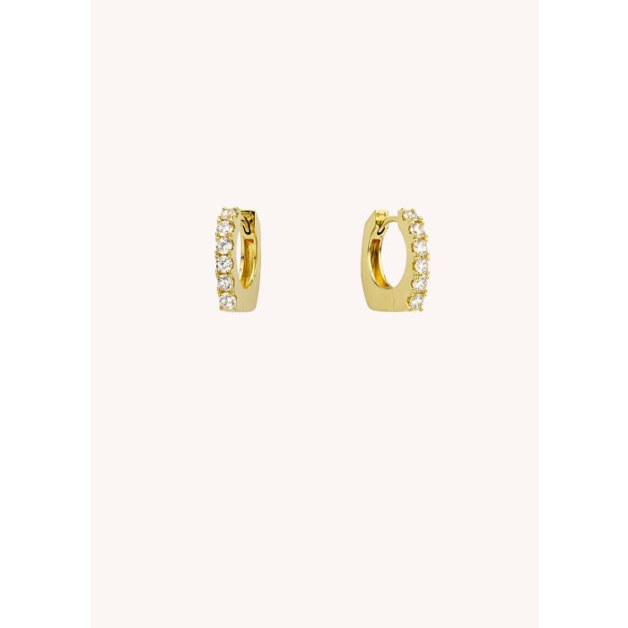 Boucles d’oreilles créoles Square Delhi - Mya Bay (plusieurs coloris)
