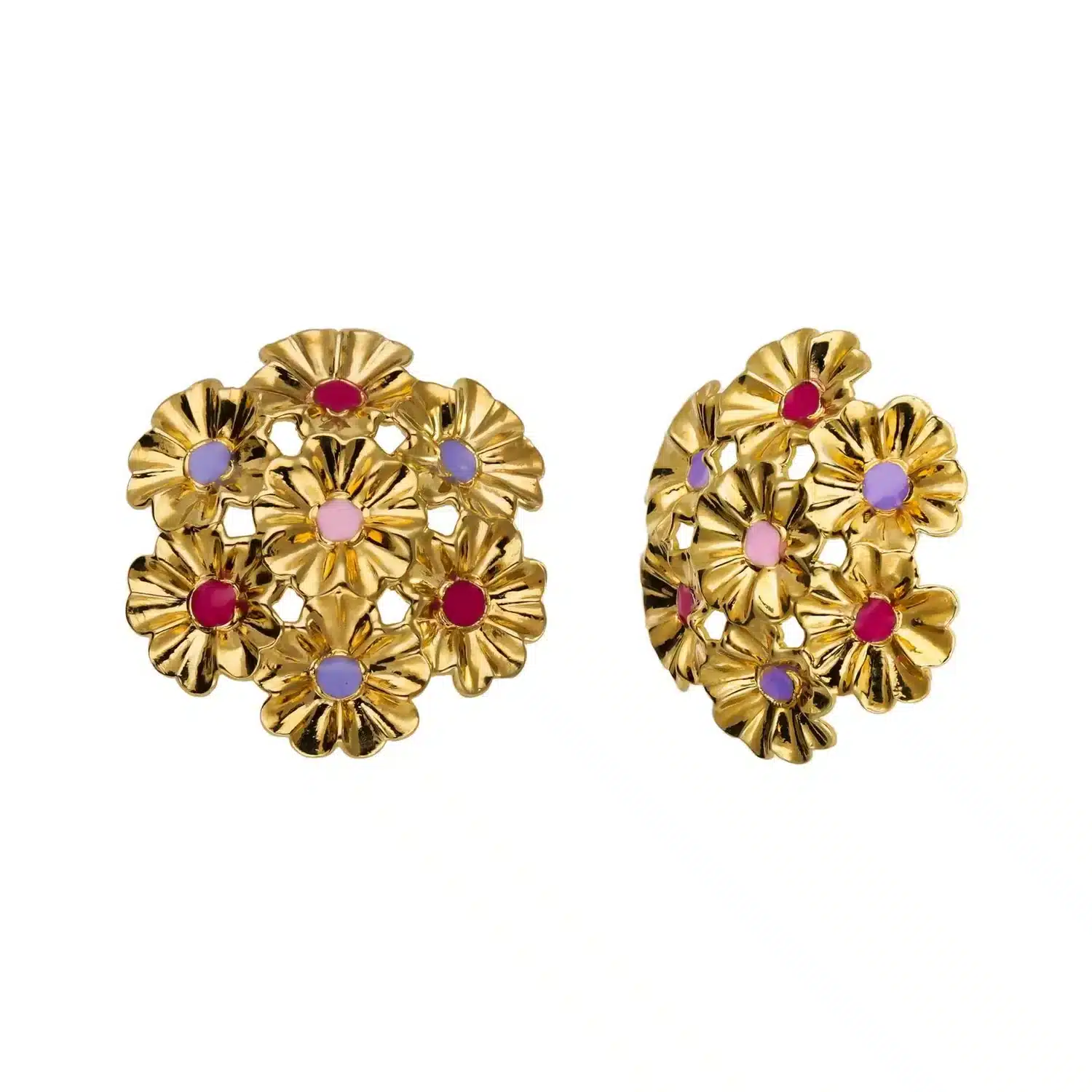 Boucles d'oreilles Linda - Argelouse (plusieurs coloris) – Image 3