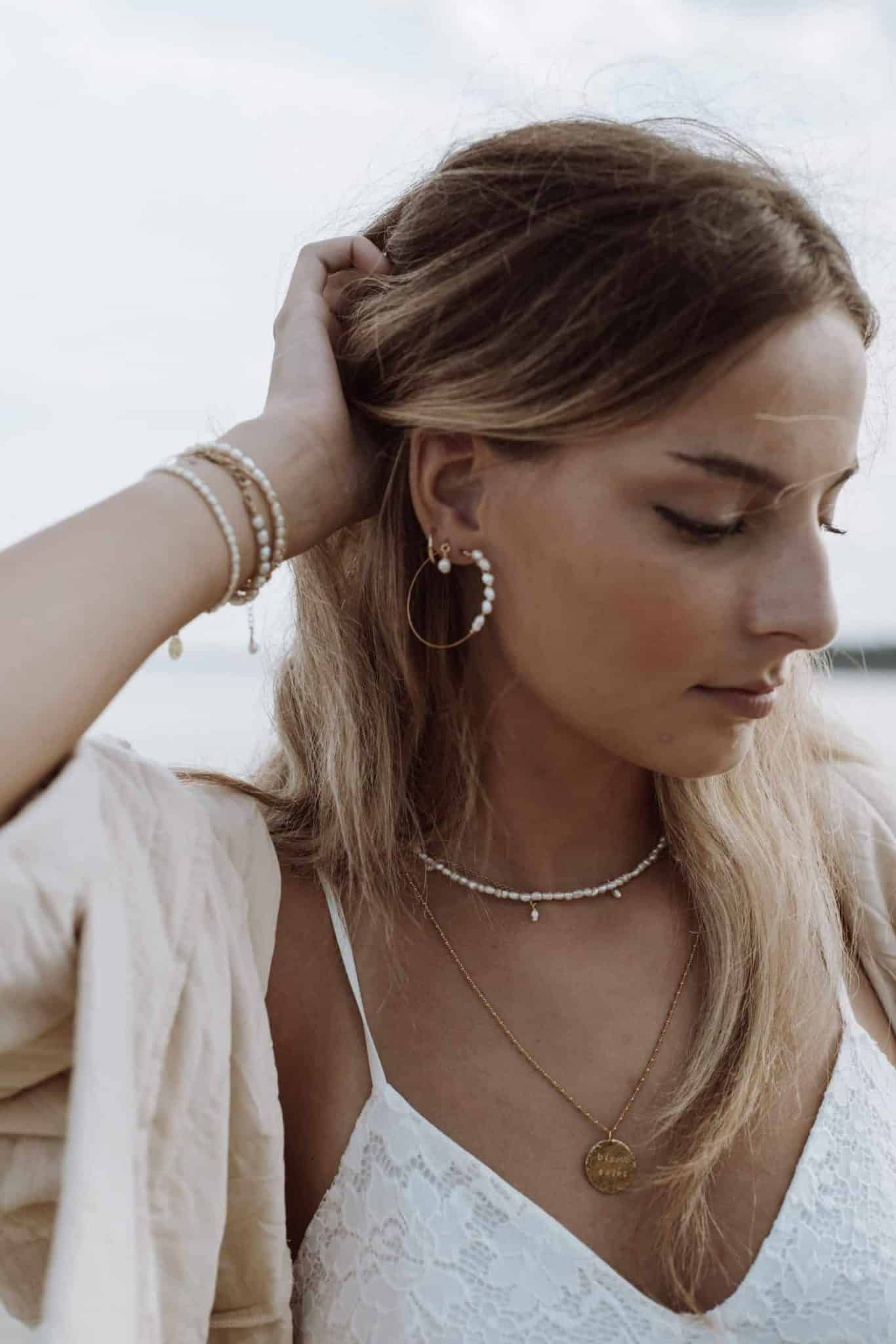 Boucles d'oreilles créoles Camargue - La Plagette Sauvage – Image 4