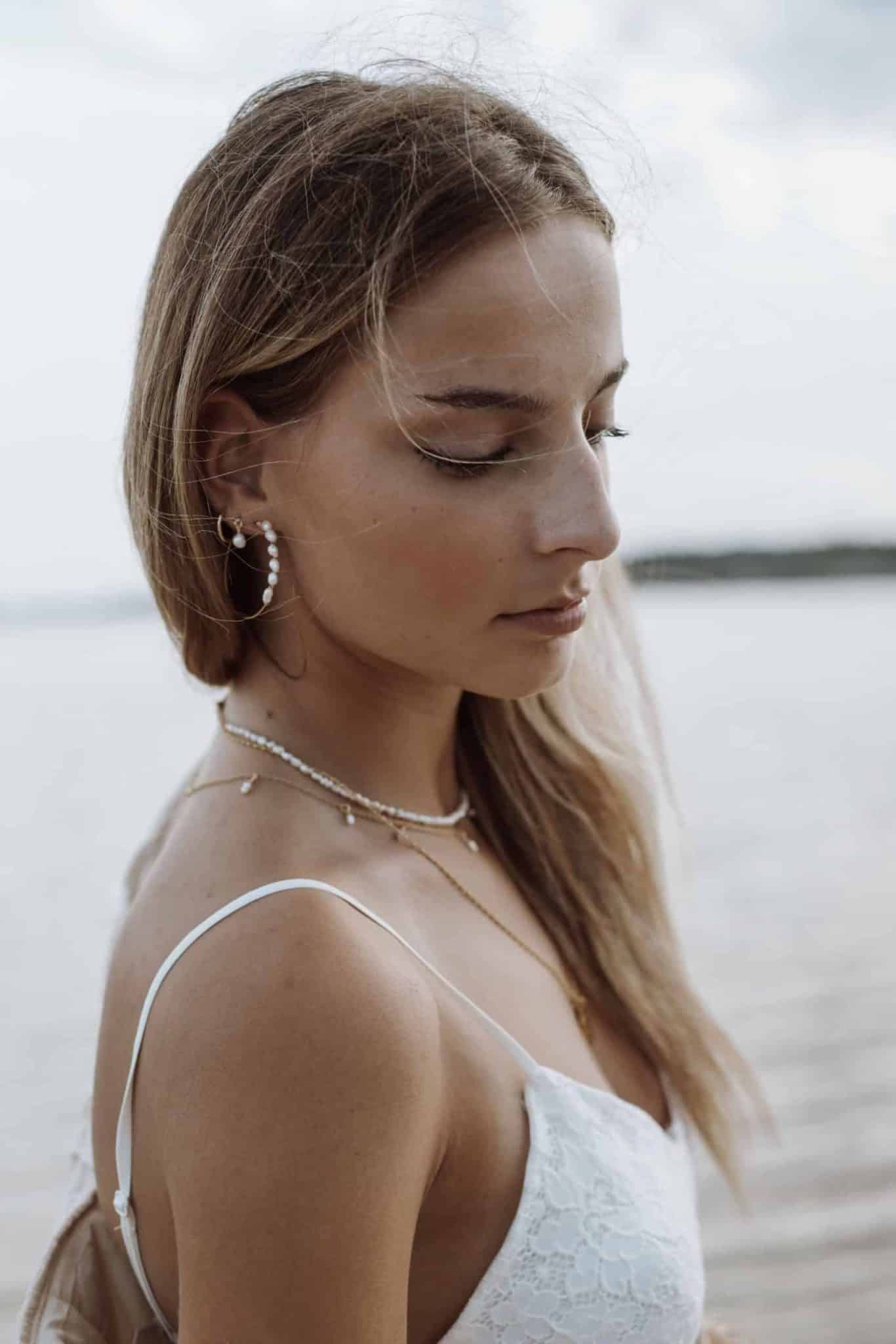 Boucles d'oreilles créoles Camargue - La Plagette Sauvage – Image 2