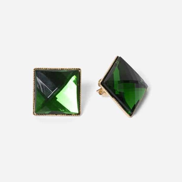 Boucles d'oreilles puces colorées - Chic Alors Paris
