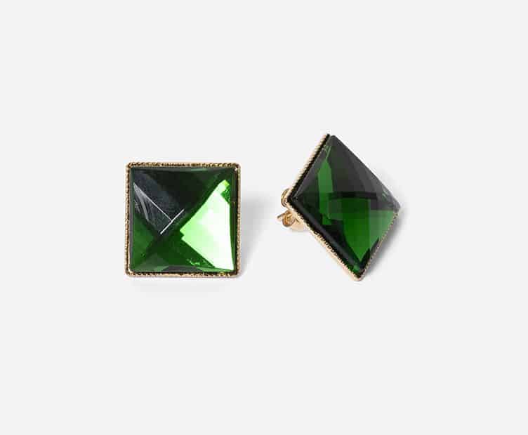 Boucles d'oreilles puces colorées - Chic Alors Paris