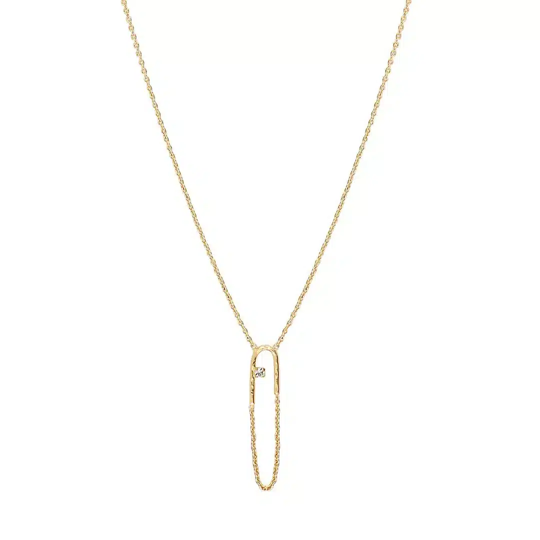 Collier Colette strass cristal - BDM Studio