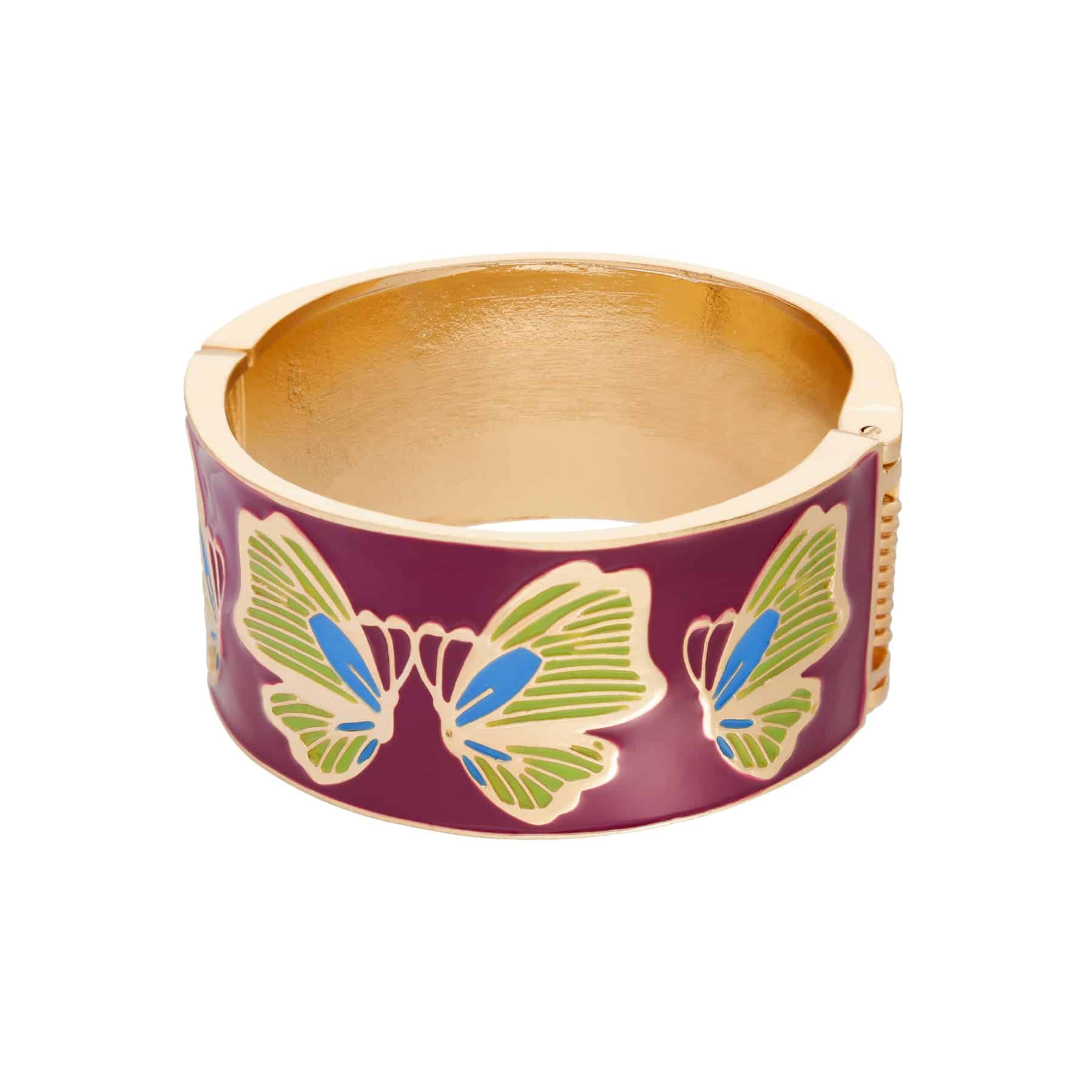 Bracelet jonc Amok Butterfly - Argelouse (plusieurs coloris) – Image 5