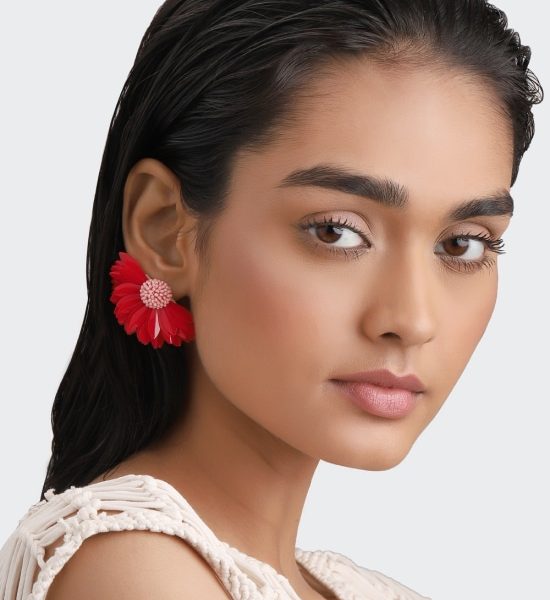 Boucles d'oreilles fleurs - Olivia Dar