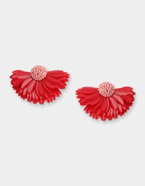 Boucles d'oreilles rouges - Olivia Dar