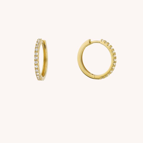 Boucles d'oreilles créoles - Mya Bay