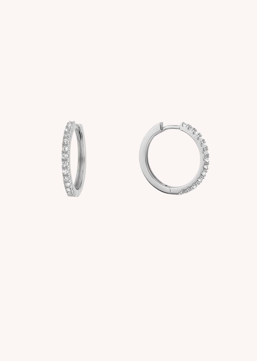 Boucles d’oreilles créoles Lovely Delhi - Mya Bay (plusieurs coloris) – Image 4