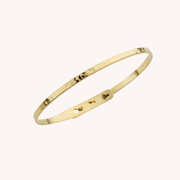 bracelet jonc doré - Mya Bay