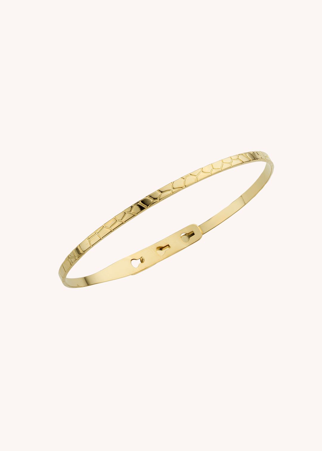 bracelet jonc doré - Mya Bay
