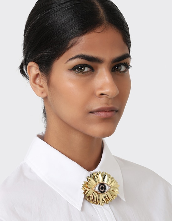 Broche Tinos - Olivia Dar (plusieurs coloris) – Image 5