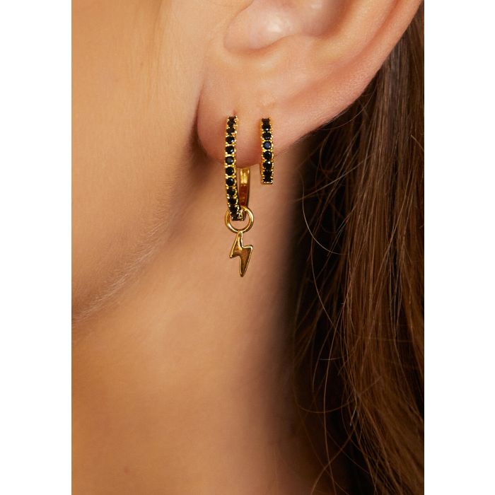 Boucles d'oreilles Black Delhi - Mya Bay