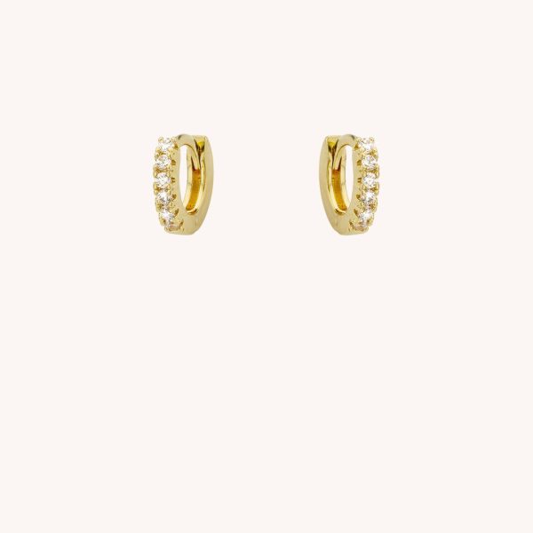 Boucles d'oreilles créoles - Mya Bay