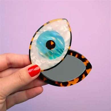 miroir de poche oeil - Coucou Suzette