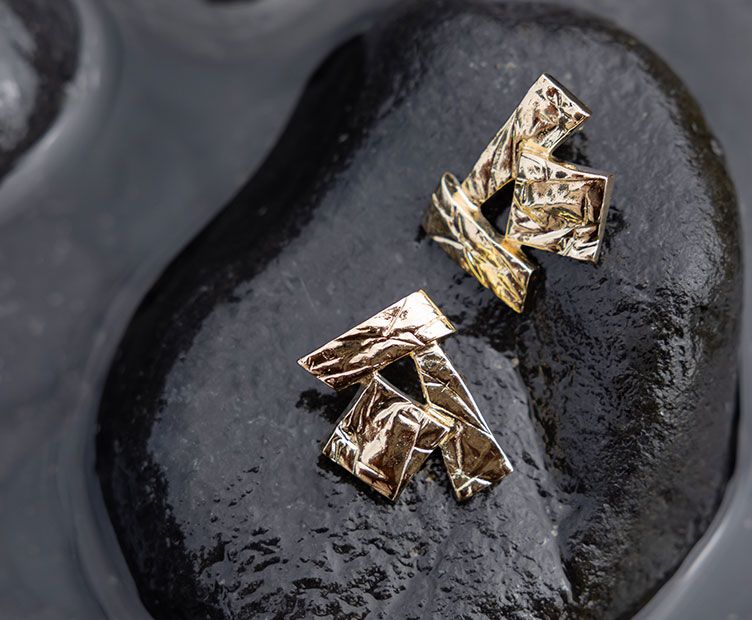 Boucles d'oreilles puces modernes - Chic Alors Paris