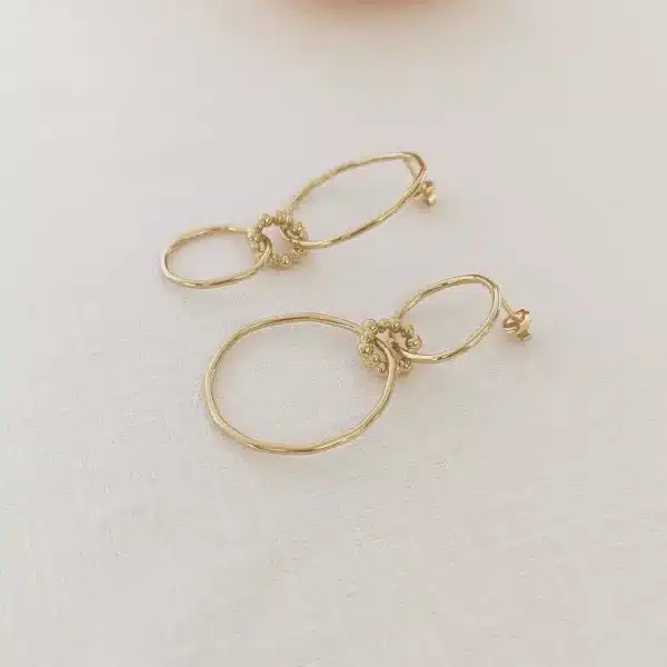Boucles d'oreilles asymétriques - Marie Duvert