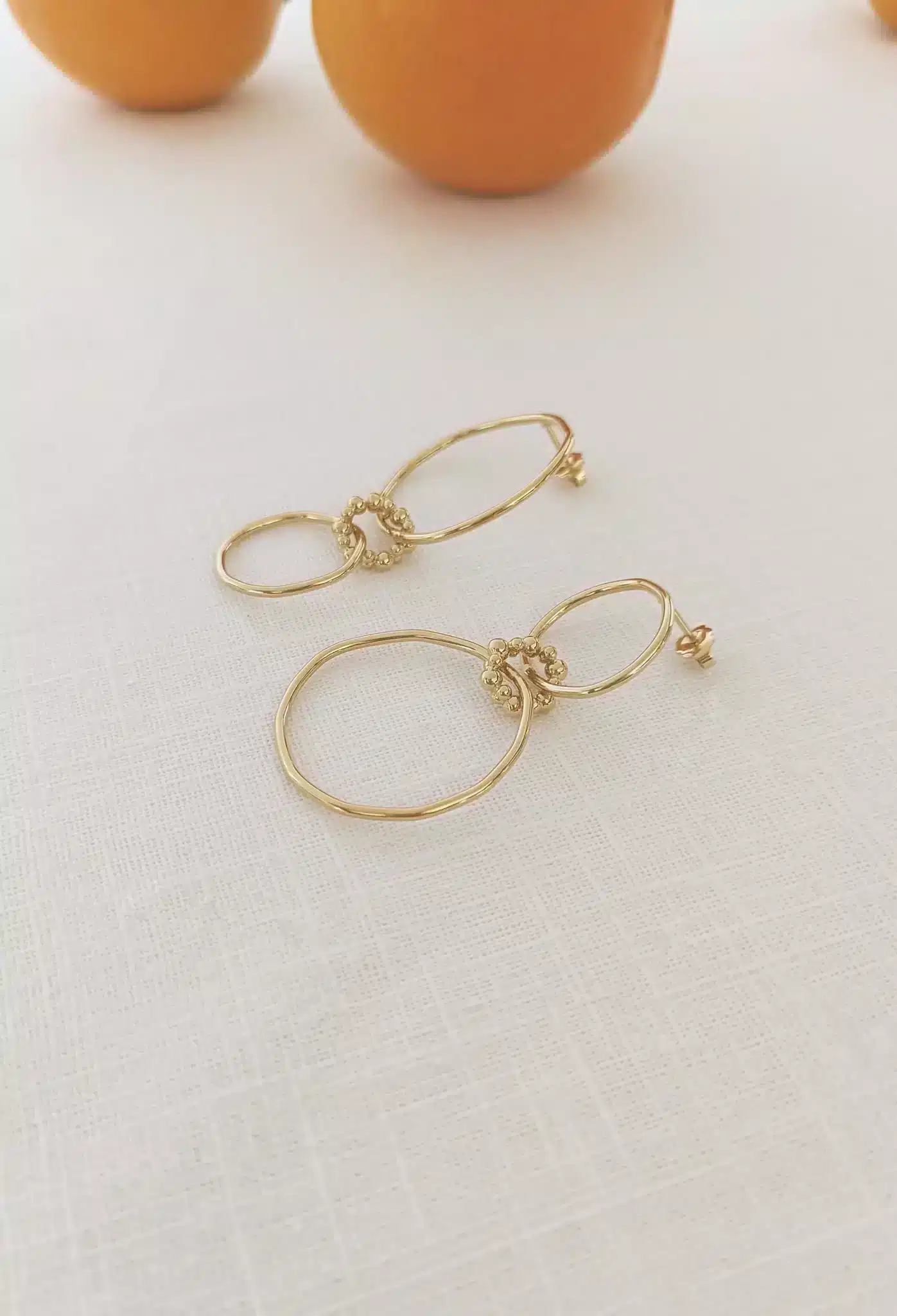 Boucles d'oreilles asymétriques - Marie Duvert