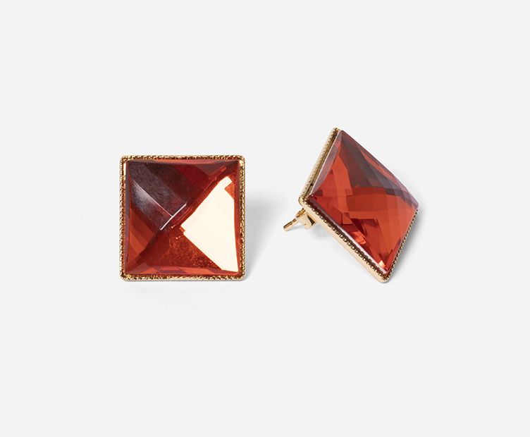 Boucles d'oreilles gros strass - Chic Alors Paris