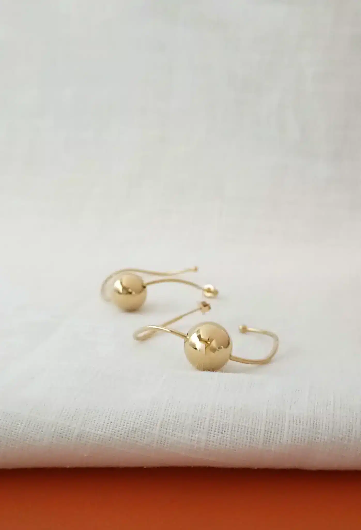 boucles créoles dorées - Marie Duvert