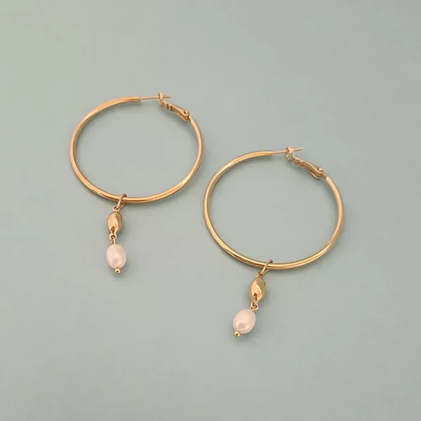 Boucles d'oreilles créoles - Marie Duvert