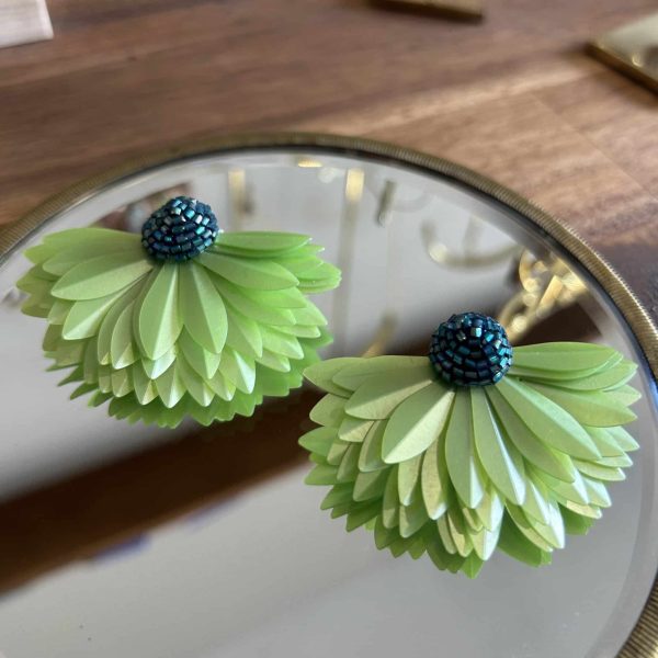 Boucles d'oreilles fleurs - Olivia Dar