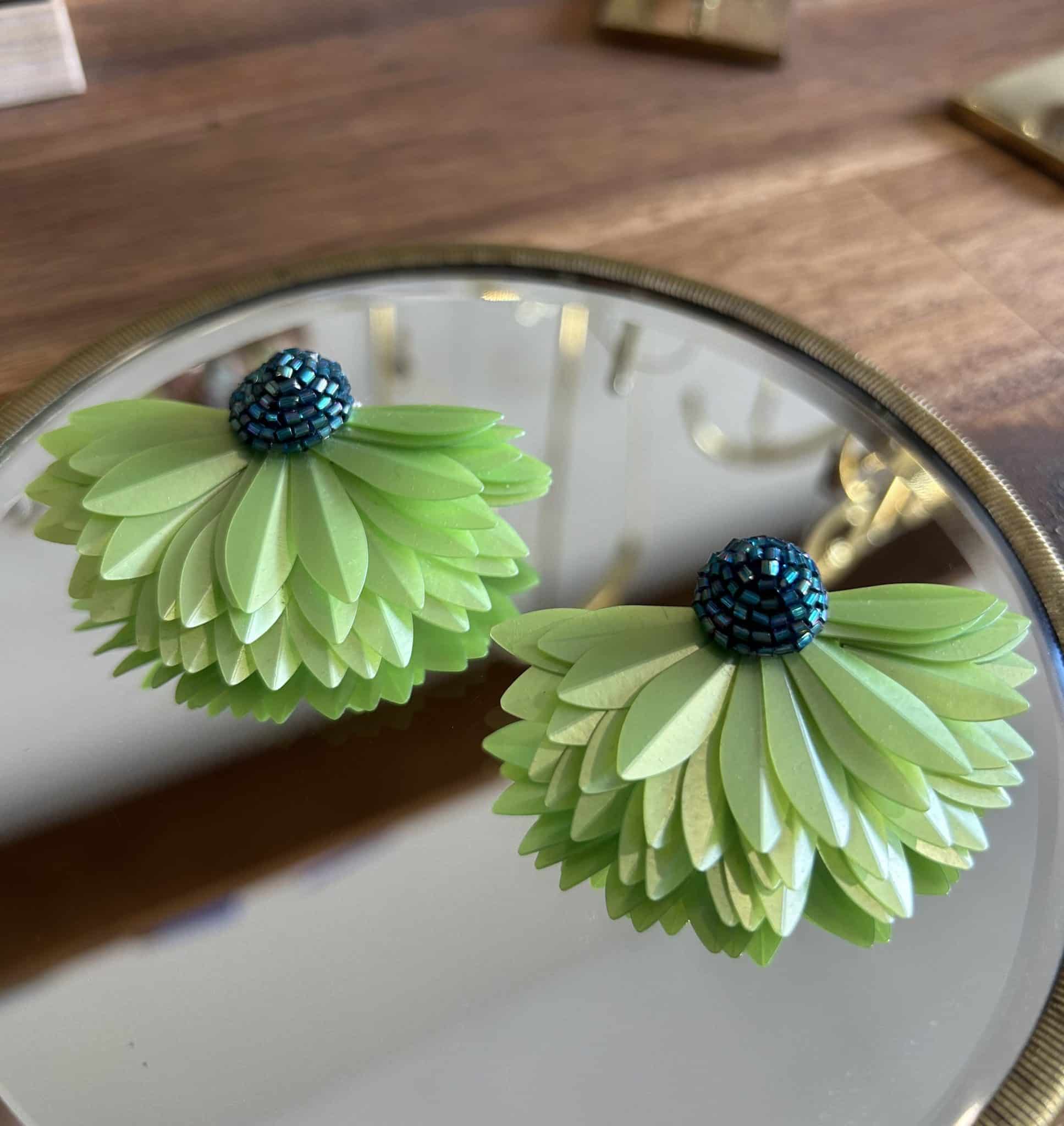 Boucles d'oreilles fleurs - Olivia Dar