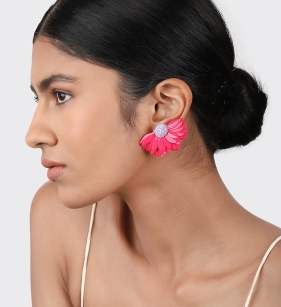 Boucles d'oreilles fleurs - Olivia Dar