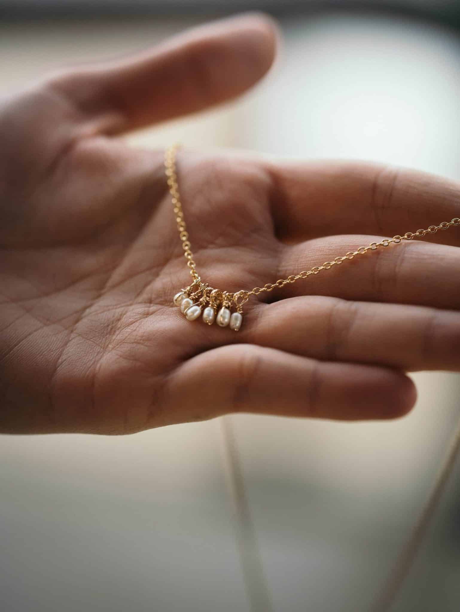 collier perles - La Plagette Sauvage