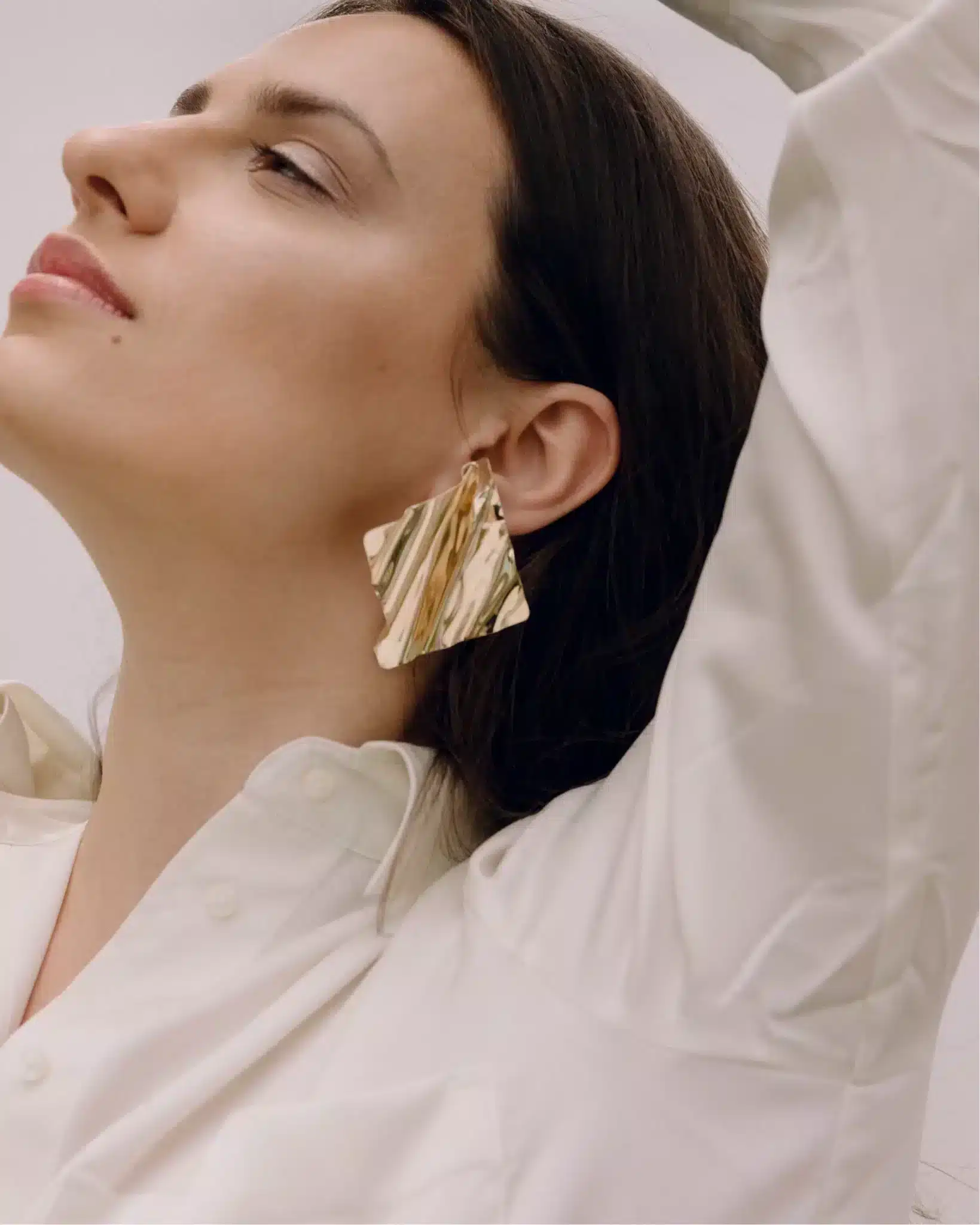 boucles d'oreilles dorées - Jeannette