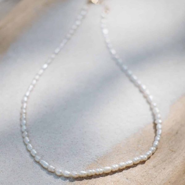 collier perles - La Plagette Sauvage