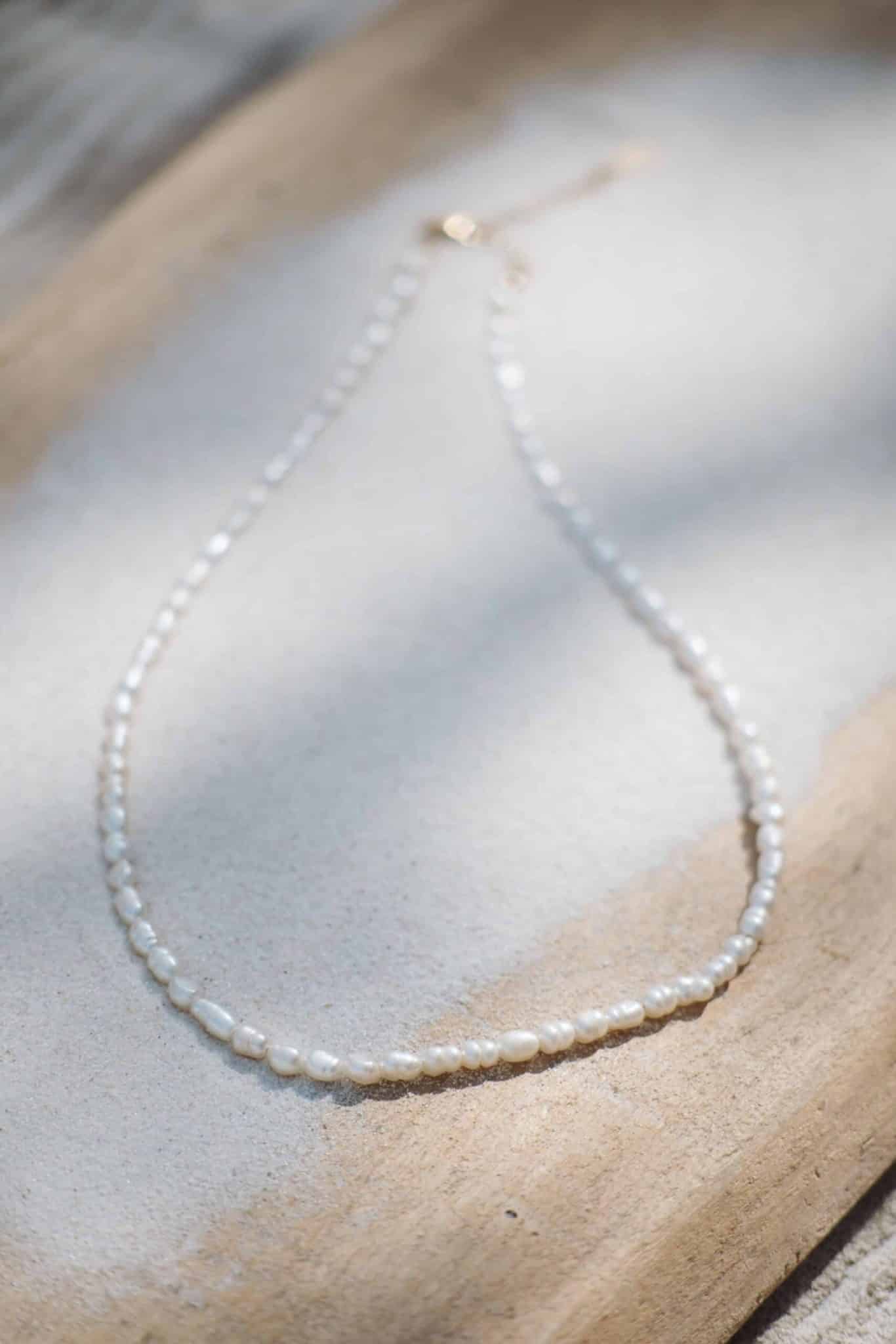 collier perles - La Plagette Sauvage