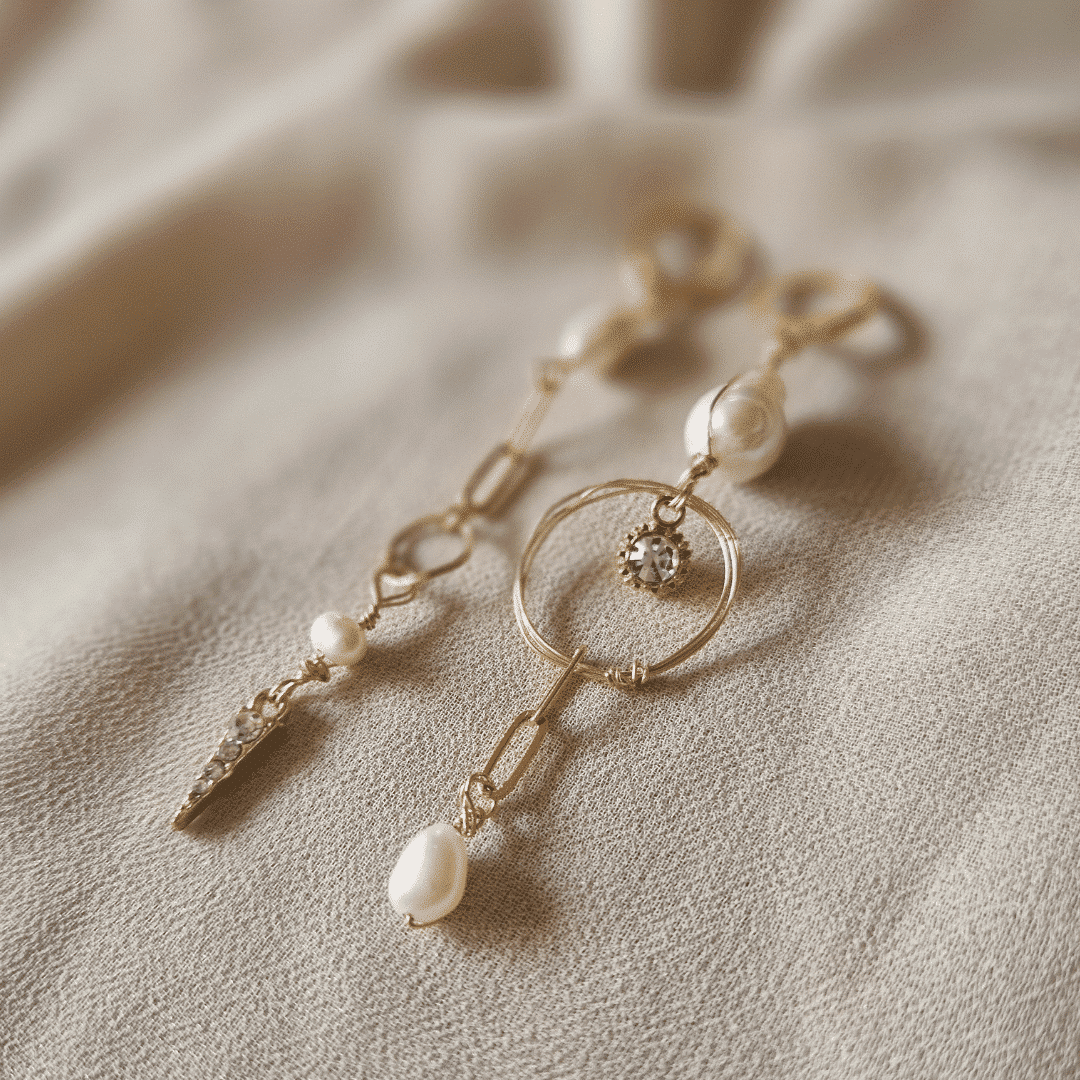 Boucles d'oreilles Danube - La Plagette Sauvage – Image 2