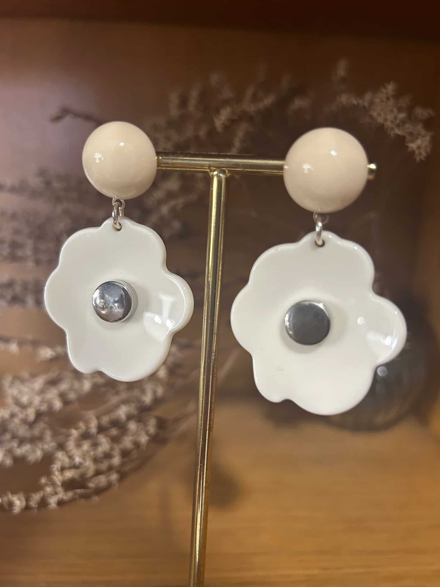 boucles d'oreilles pendantes - Francine Bramli