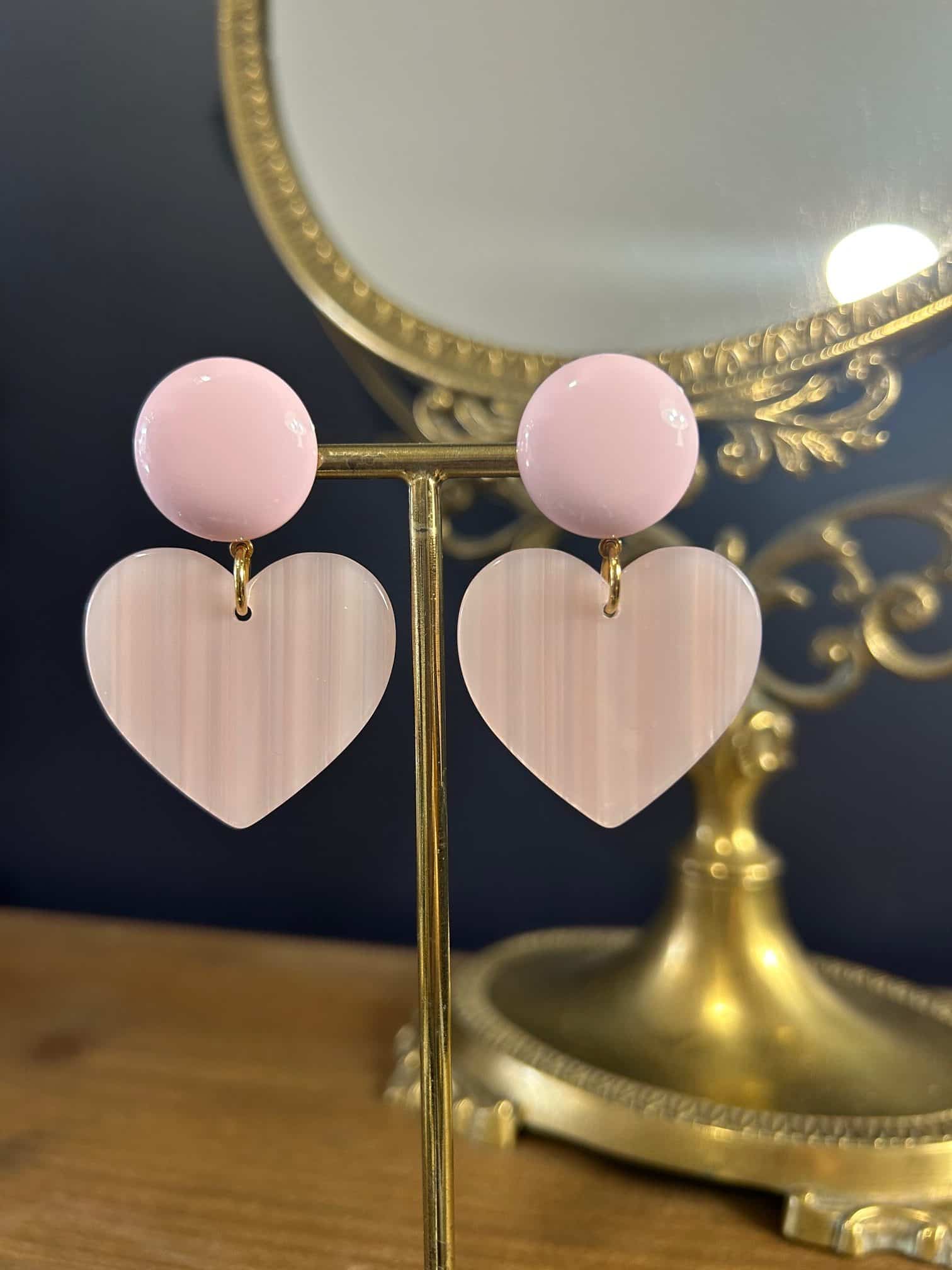 Boucles d’oreilles Love Rose - Francine Bramli – Image 3