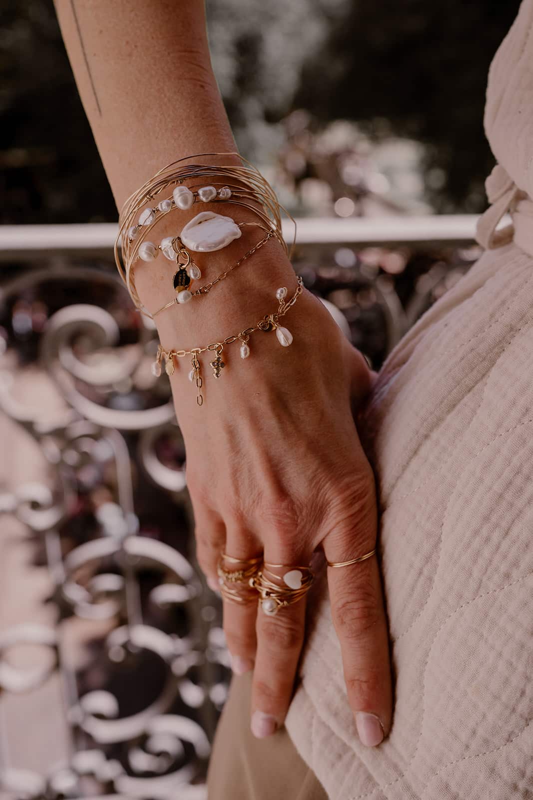 Bracelet breloques - La Plagette Sauvage