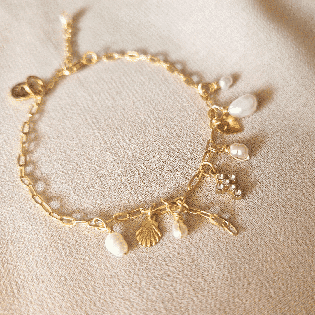 Bracelet breloques - La Plagette Sauvage