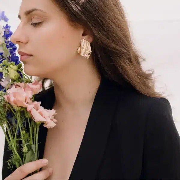 Boucles d'oreilles puces - Jeannette