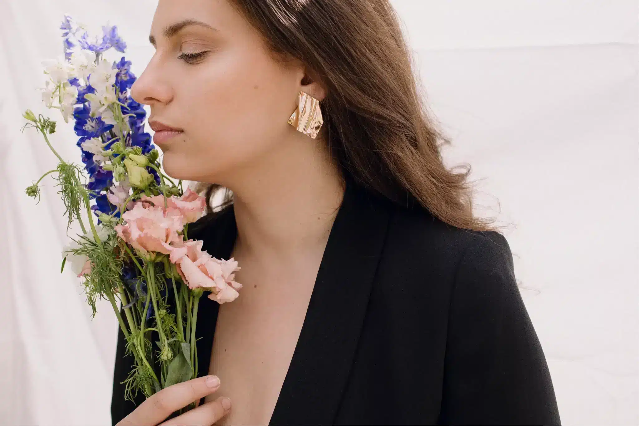 Boucles d'oreilles puces - Jeannette