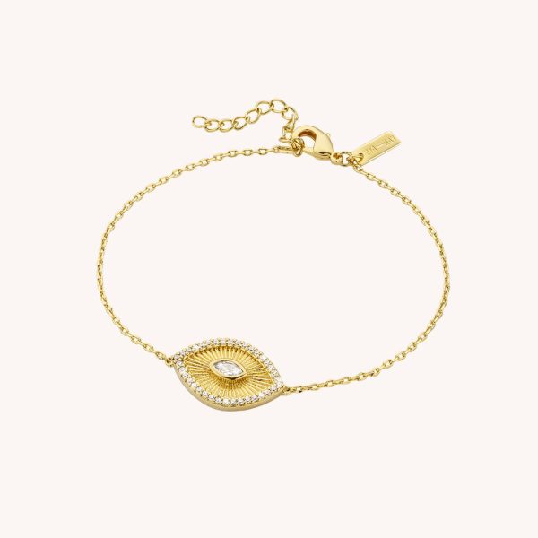 Bracelet chaine doré - Mya Bay