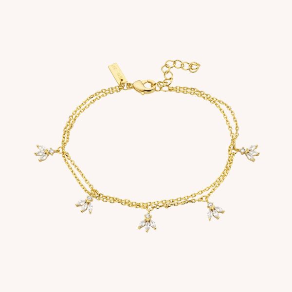 bracelet chaine doré - Mya Bay