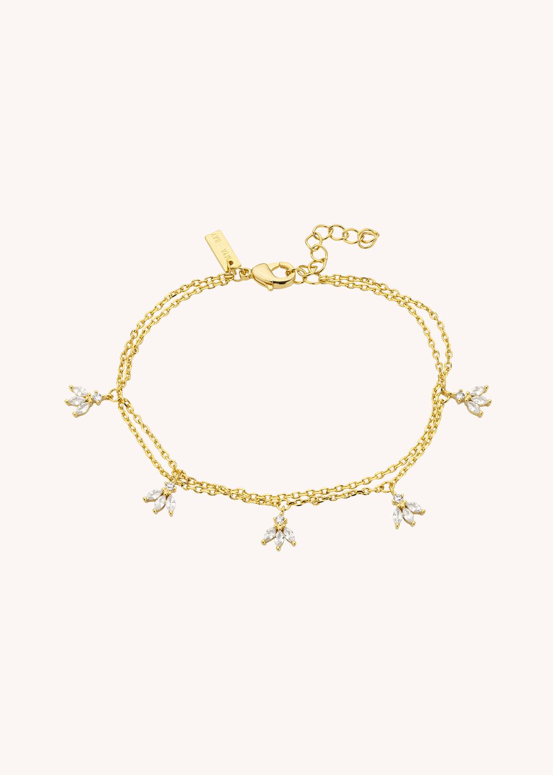 bracelet chaine doré - Mya Bay