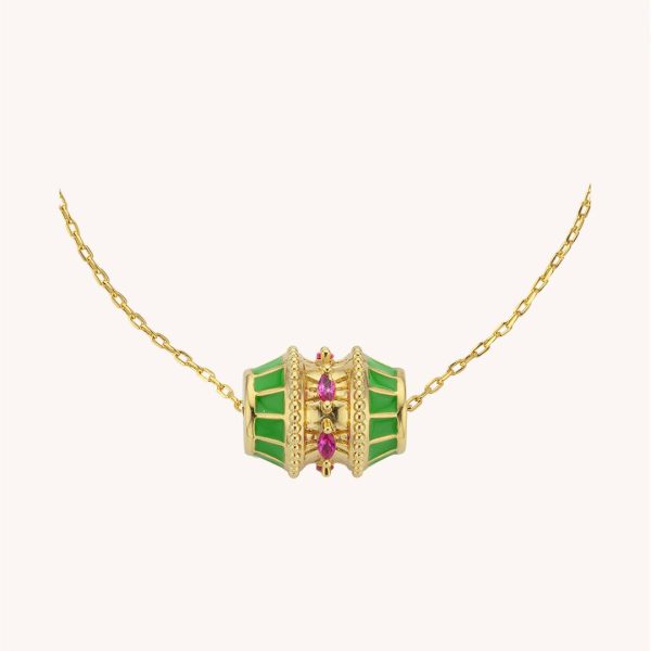 collier pendentif coloré - Mya Bay