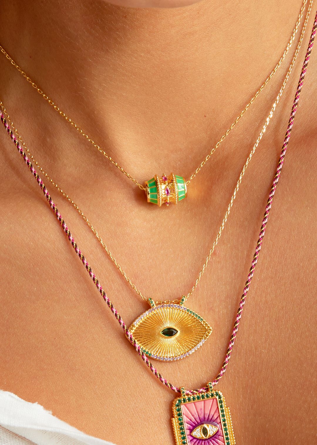 Collier Green Talisman - Mya Bay – Image 2