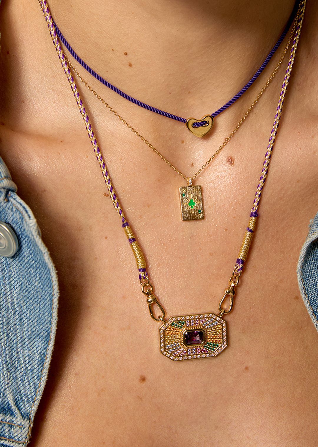 Collier Ace of Clubs - Mya Bay – Image 3