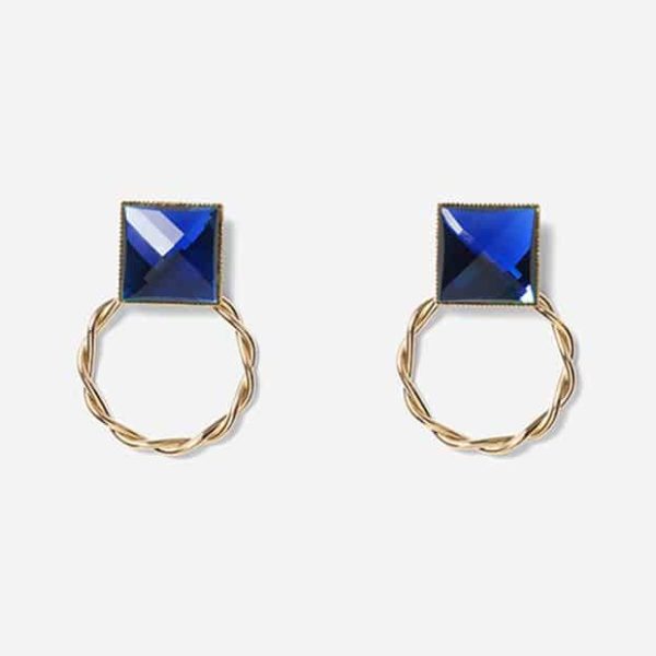 Boucles d'oreilles strass - Chic alors Paris