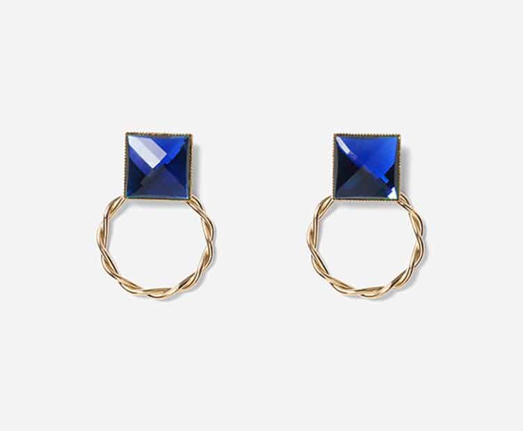 Boucles d'oreilles strass - Chic alors Paris