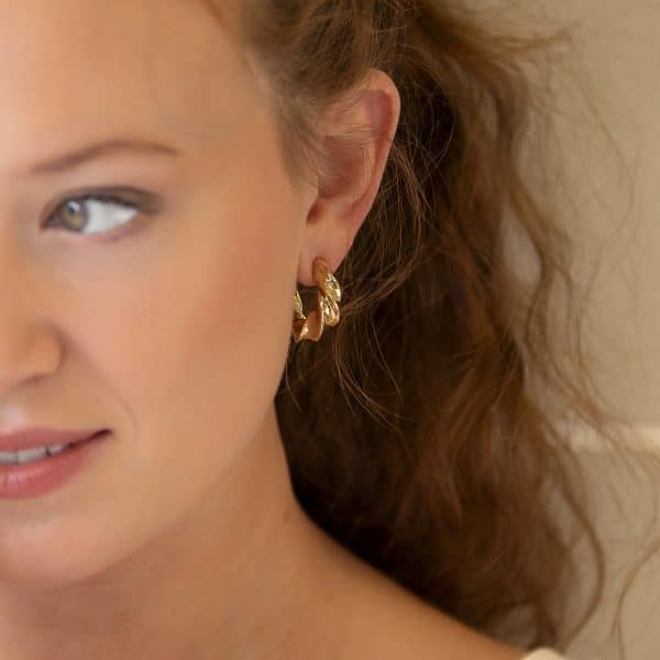 boucles d'oreilles créoles - Marie Duvert
