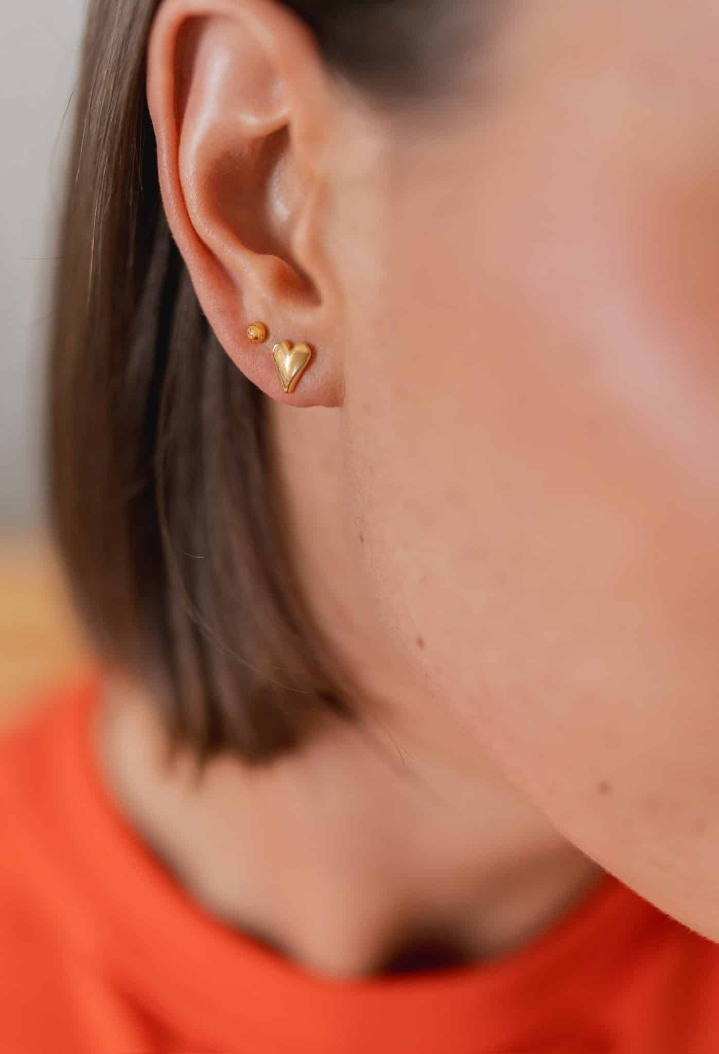Boucles d'oreilles puces - Marie Duvert