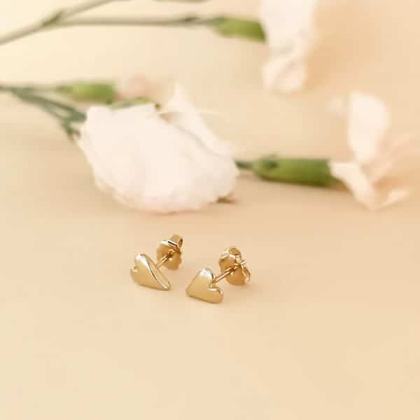 Boucles d'oreilles coeurs - Marie Duvert